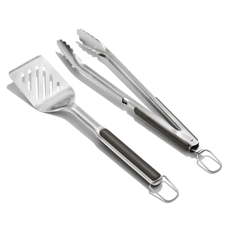 Image of Outdoor Grilling Turner And Tongs Set