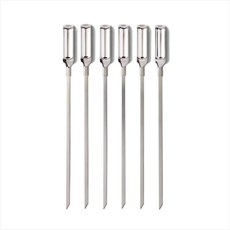 Image of Outdoor 6-Piece Grilling Skewer Set