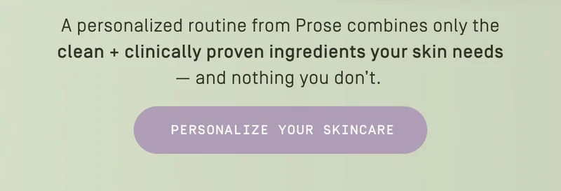 Personalize your skincare