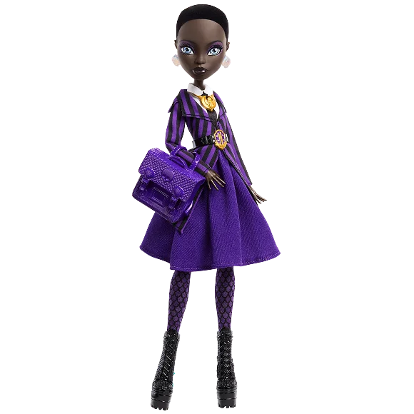 Monster High X Wednesday Collectible Doll, Bianca Barclay in Nevermore Academy Uniform