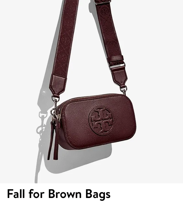 Brown bags in a variety of styles.