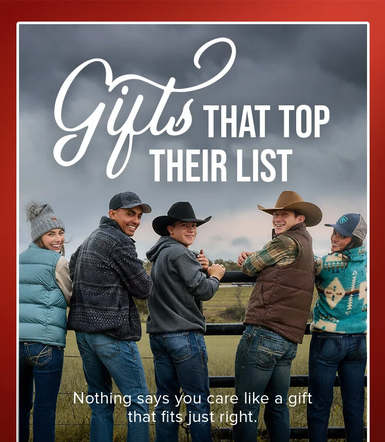 GIFTS THAT TOP THEIR LIST