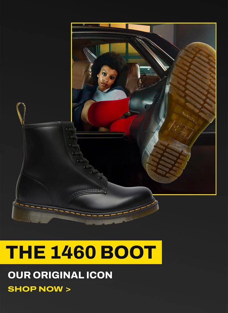 1460 Smooth Leather Lace Up Boots
