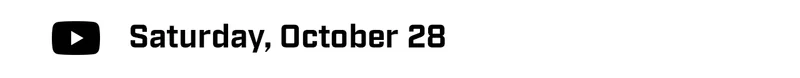 Saturday, October 28