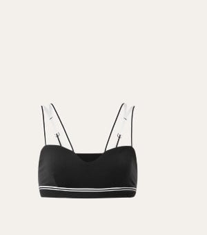 airbrush fast track bra - black white