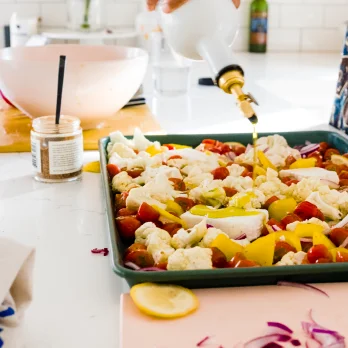 Roasted veggies