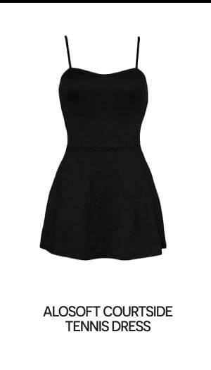 ALOSOFT COURTSIDE TENNIS DRESS