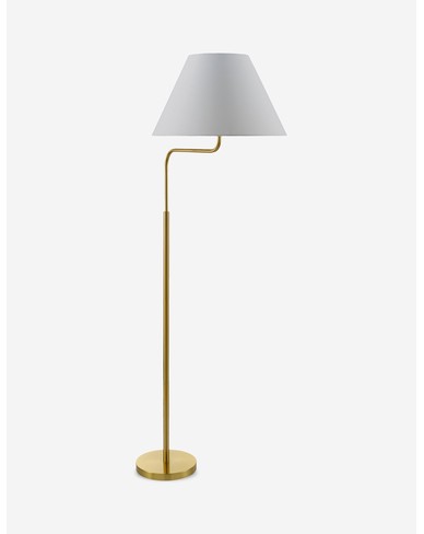 Ellingford Floor Lamp-Brass