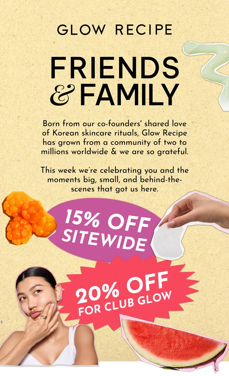 Friends & Family Sale - Up to 20% off Sitewide