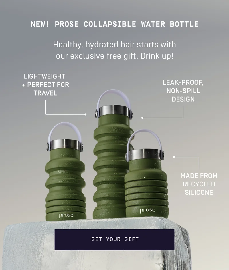 New Prose Collapsible Water Bottle