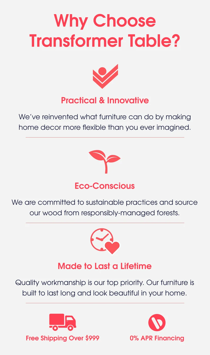 Why Choose Transformer Table?