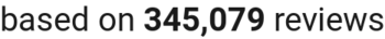 number of reviews