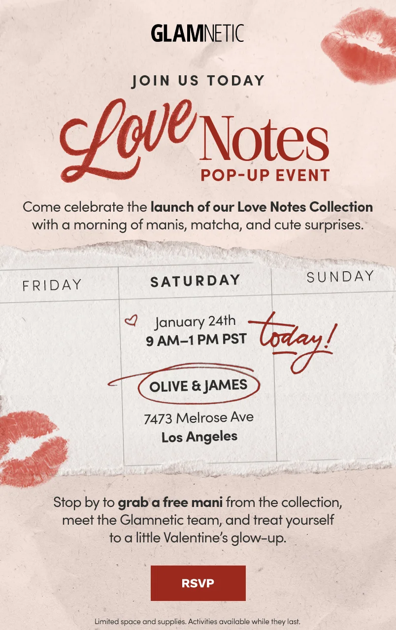 Launch of our Love Notes Collection. Explore Love Notes