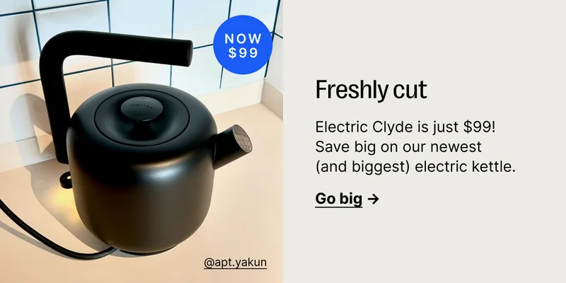 Freshly Cut Electric Clyde is just $99! - Shop Now