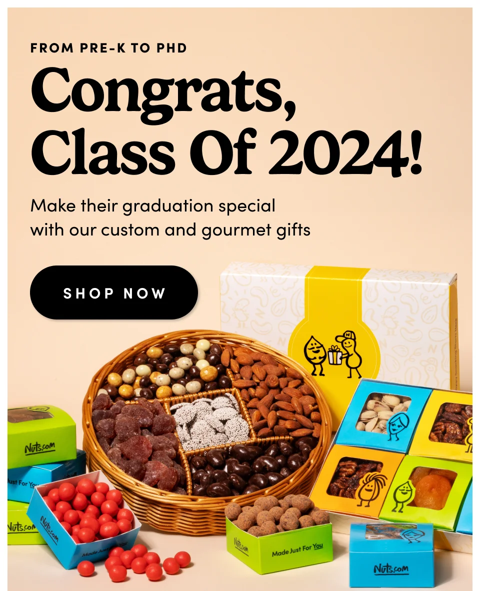 From Pre-K to PhD Congrats, Class of 2024! Make their graduation special  with our custom and gourmet gifts SHOP NOW