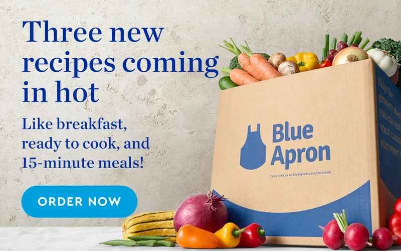 Three new recipes coming in hot. Like breakfast, ready to cook, and 15-minute meals! | ORDER NOW