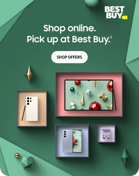 Shop online. Pick up at Best Buy.<sup>Δ</sup>