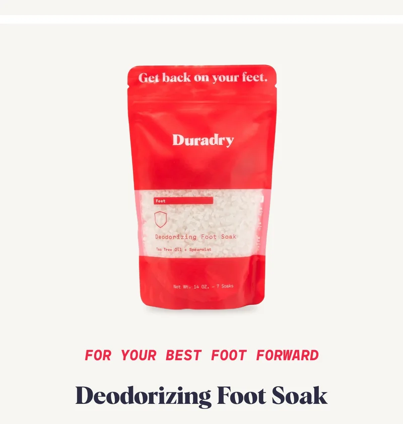 For Your Best Foot Forward
