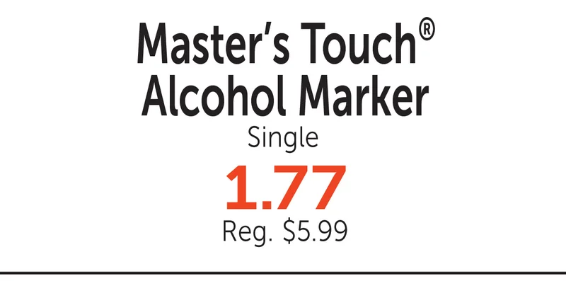 Master's Touch Alcohol Marker