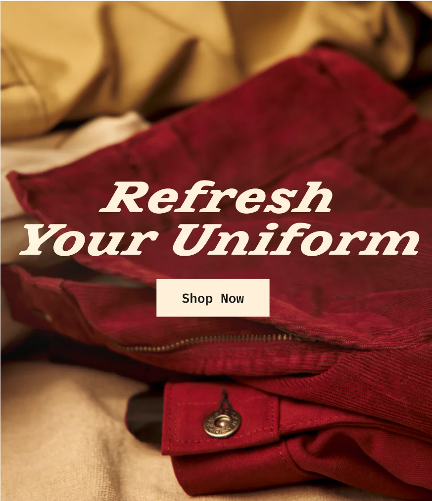 Refresh Your Uniform. Shop Now.