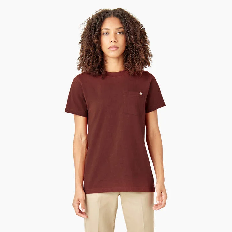Women's Heavyweight Short Sleeve Pocket T-Shirt