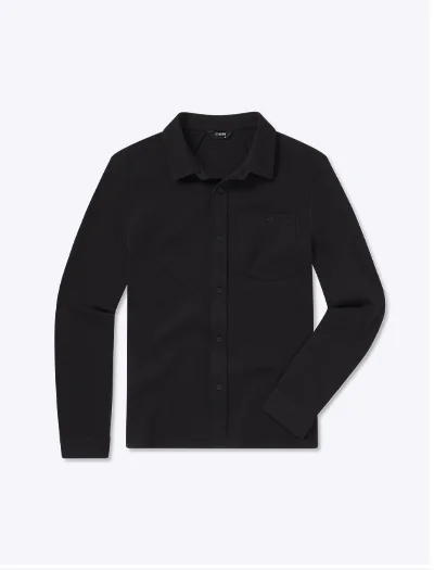 Black Skyline Overshirt