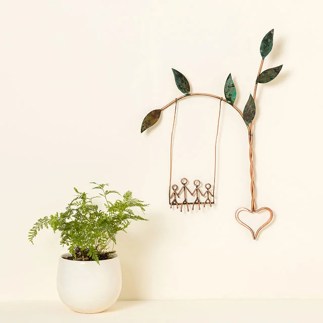 Rooted in Love Swing Sculpture