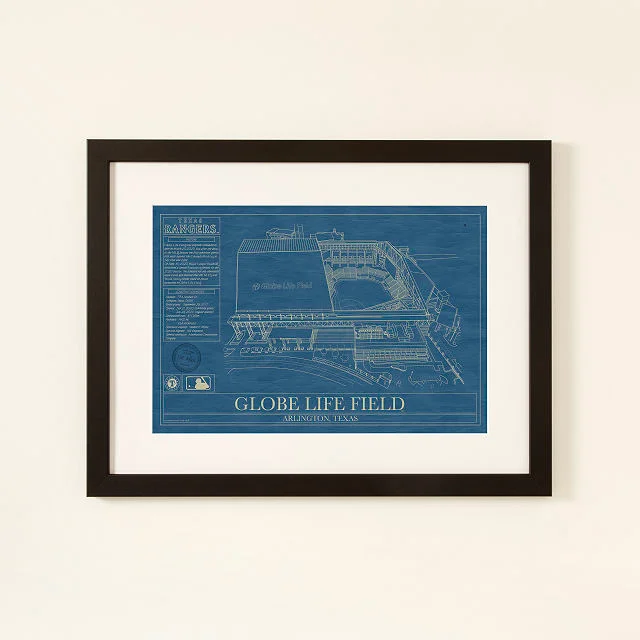 MLB Stadium Blueprints