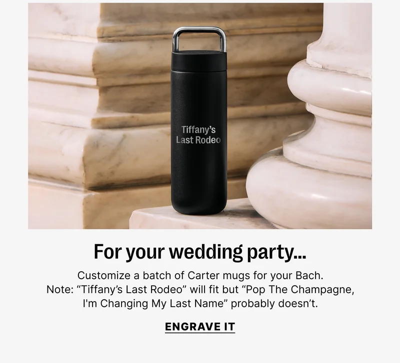 Carter Mug- Engrave It