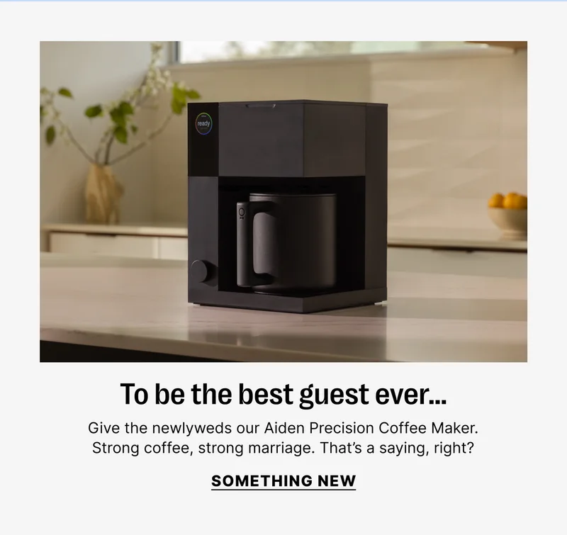 Aiden Precision Coffee Maker- something new