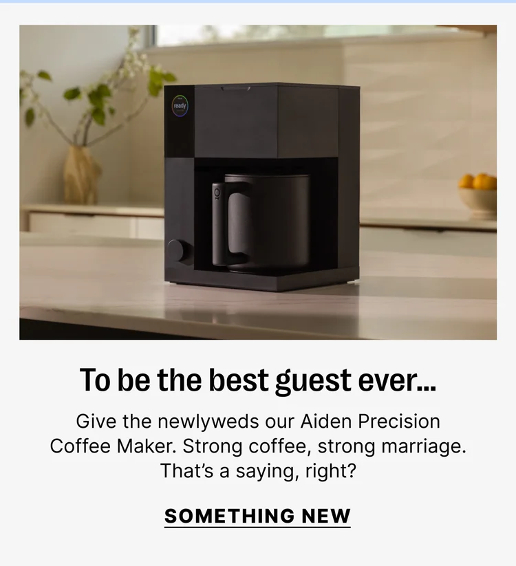 Aiden Precision Coffee Maker- Something New