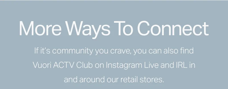 More Ways to Connect