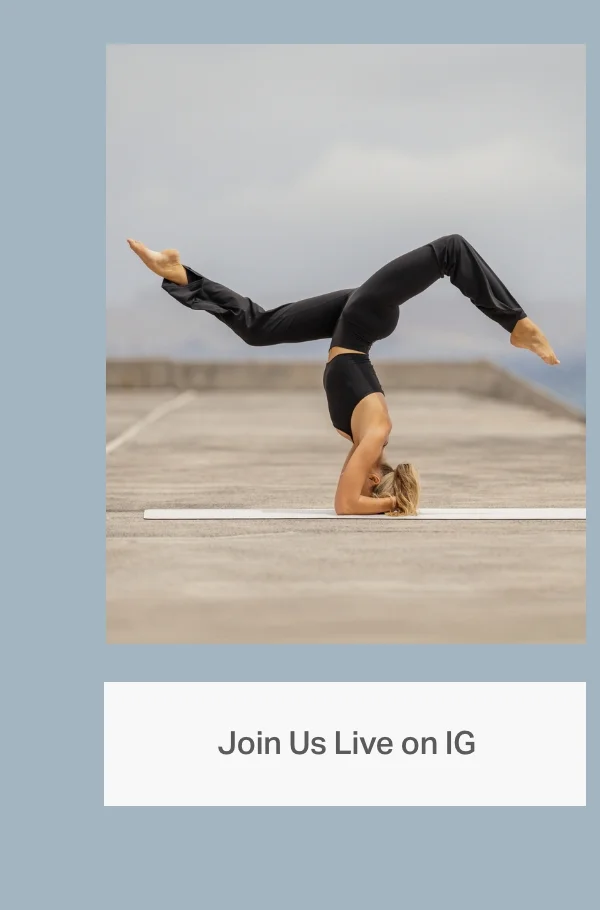 Join US Live on IG