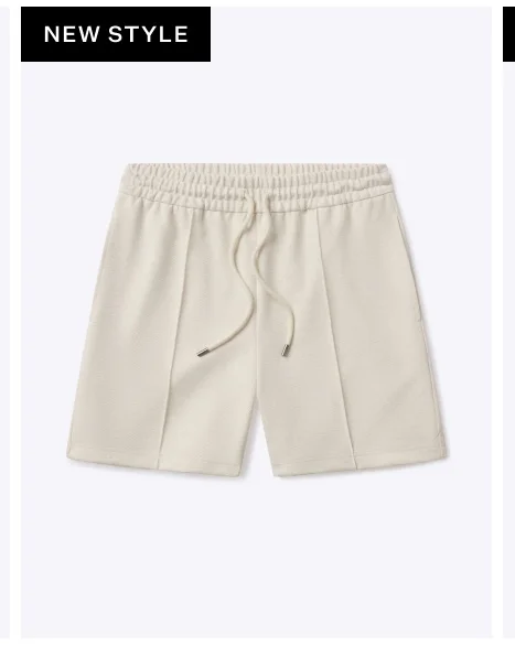 Uptown Pique Pintuck Shorts