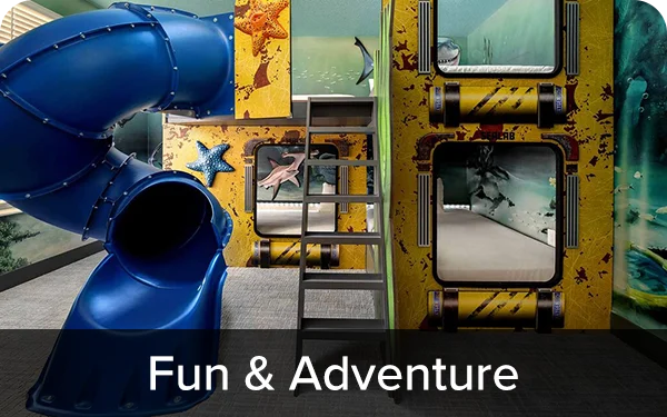 Discover fun and relaxation for all ages in a playful private home rental in Orlando, Florida.