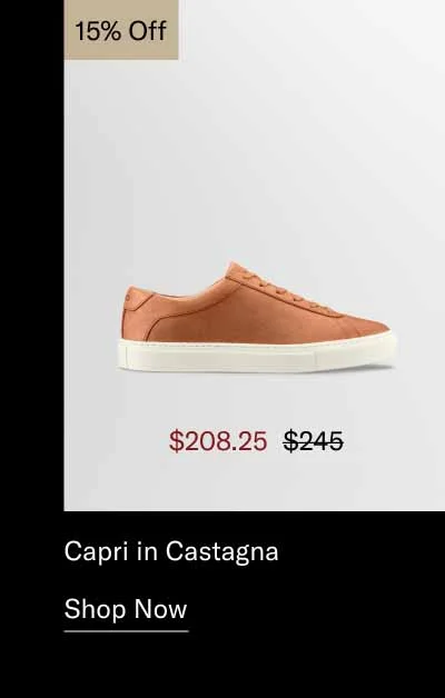 Capri in Castagna 15% off-Shop now