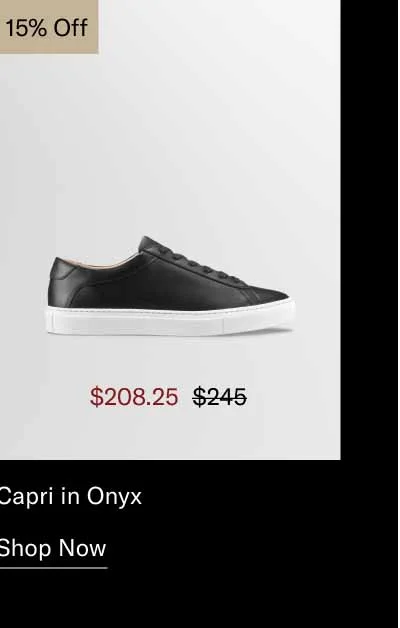Capri in Onyx 15% off-Shop Now