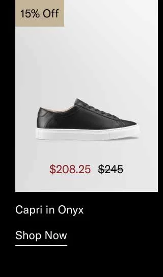 Capri in Onyx 15% off-Shop Now