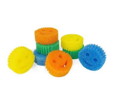 Scrub Daddy Original Sponge 8 Piece Multi-Color Sponge Set