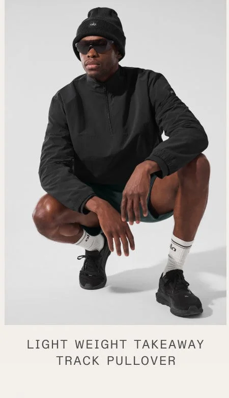 LIGHT WEIGHT TAKEAWAY TRACK PULLOVER