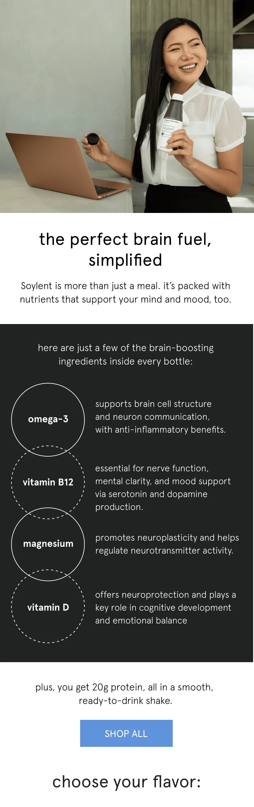 the perfect brain fuel, simplified