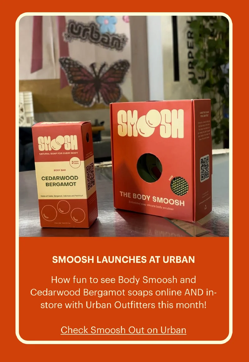 SMOOSH is now available at Urban Outfitters
