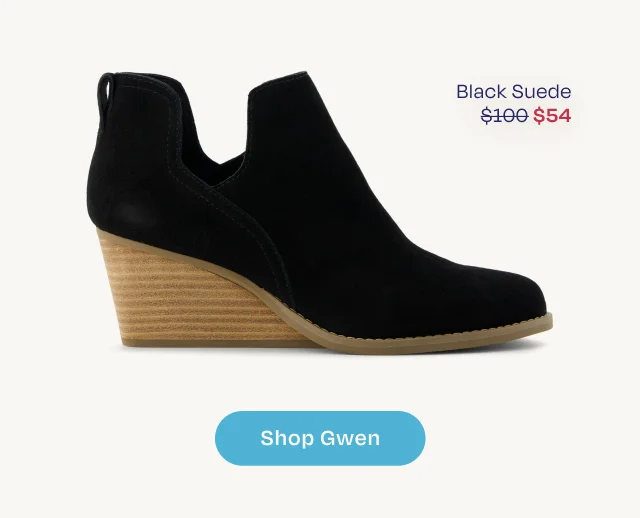 Black Suede Gwen Boot - Image