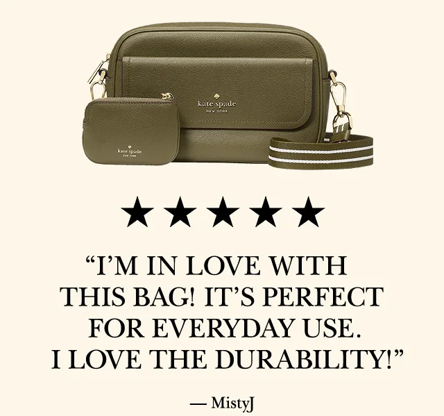 I'm in love with this bag! It's perfect for everyday use. I Love the Durability