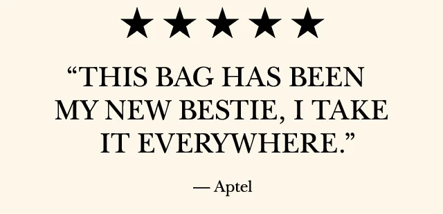 This bag has been my new bestie, I take it everywhere.