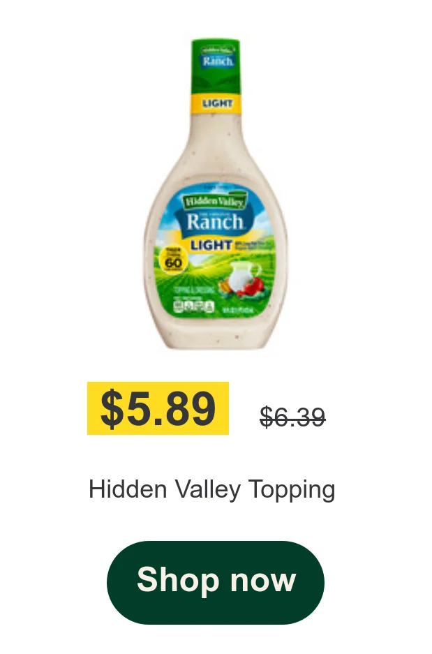 Hidden Valley Topping & Dressing, The Origina...
