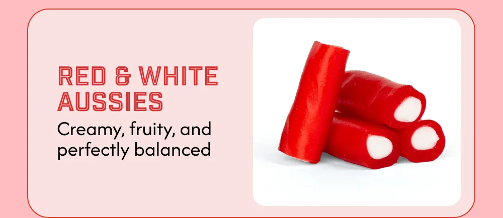 Red & white aussies