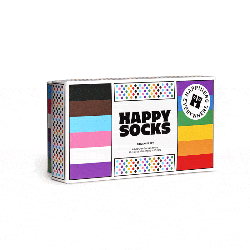 3-Pack Pride Socks Gift Set