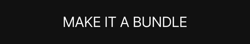 Bundle and save