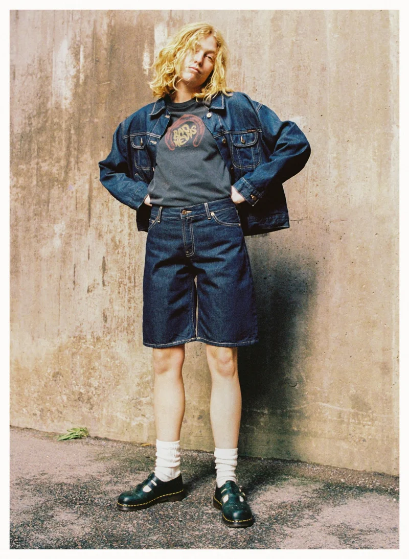 Shorts, Meja denim shorts rinse